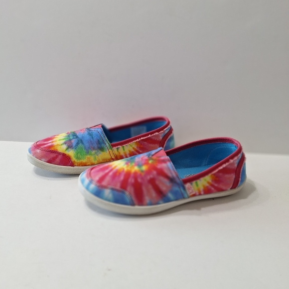 Sketchers Bob's Poppy Tie Dyed Bohemian Hippie Boho Hype Slip On Sneakers Size 6 - Picture 6 of 13